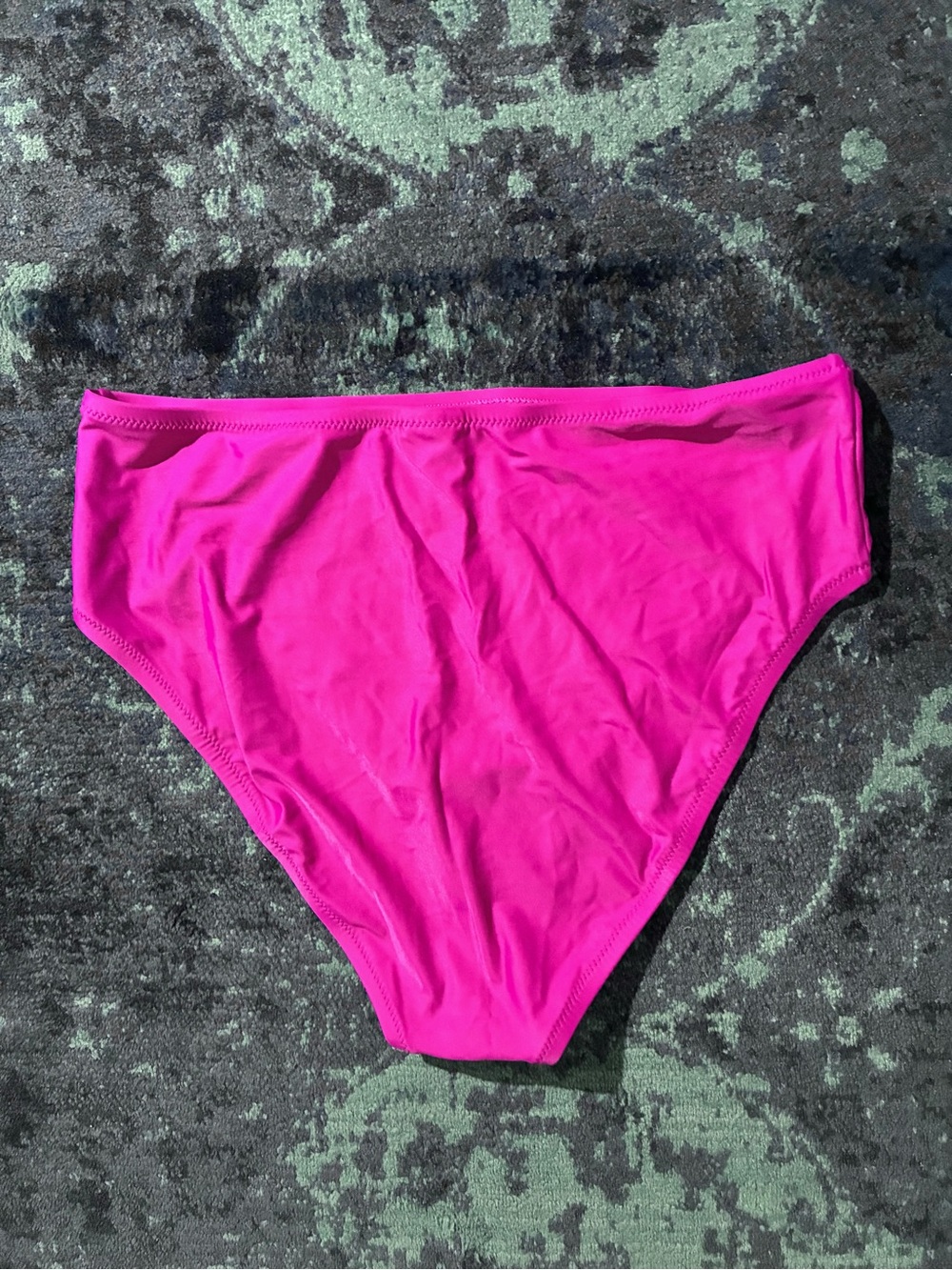 J Crew High-Rise Bikini Bottom, Fuschia, Large - Picture 3 of 8